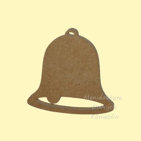 Dzwonek ok 12x12cm MDF 12mm (023) - mały