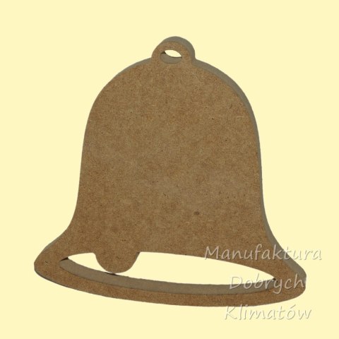 Dzwonek ok 18x18cm MDF 18mm (022) - duży