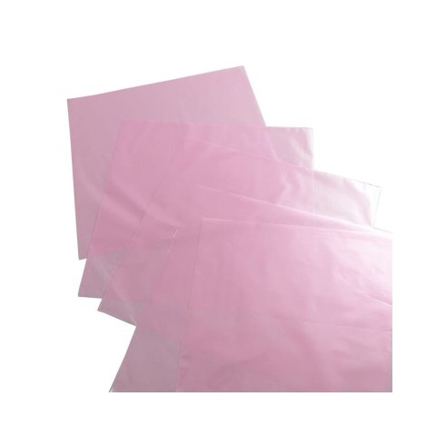 Folia perłowa jasno różowa(5szt)