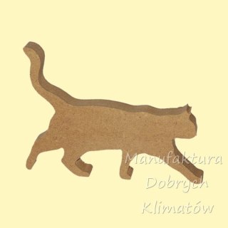 Kot spacerujący 170x130mm  MDF 18mm (020) - duży