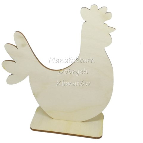 Kura na podstawce duża 20x18cm (736)