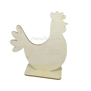 Kura na podstawce średnia 15x13,5cm (529)