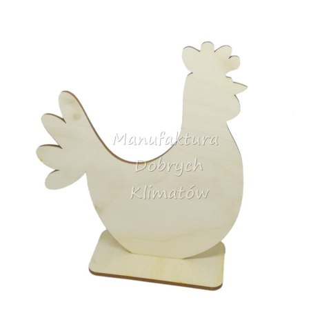 Kura na podstawce średnia 15x13,5cm (529)