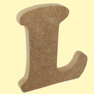 Litera L MDF 12mm wysokość 13cm (055)
