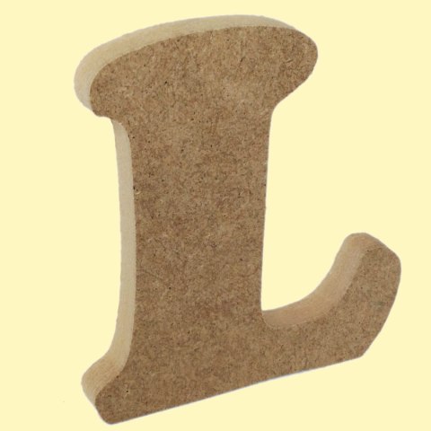 Litera L MDF 12mm wysokość 13cm (055)