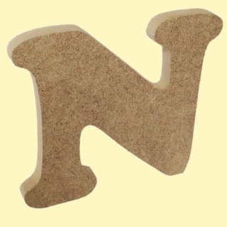 Litera N MDF 12mm wysokość 13cm (058)