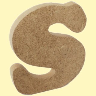 Litera S MDF 12mm wysokość 13cm (062)