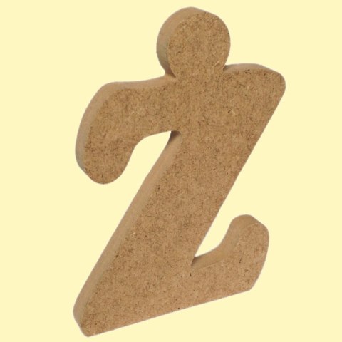 Litera Ż MDF 12mm wysokość 13cm (070)