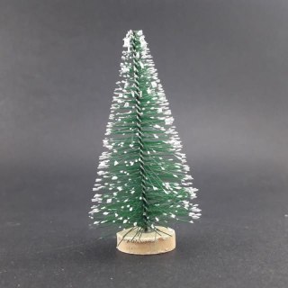 MINI CHOINKA DO DEKORACJI ZIELONA OŚNIEŻONA 8cm [506-125]