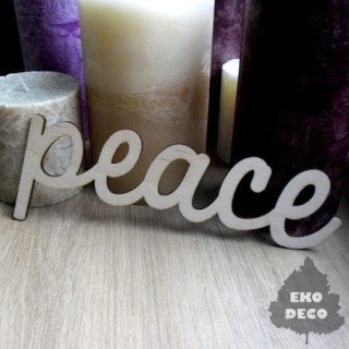 Napis PEACE duży 70x190mm-  ED (41)