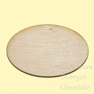 Owal średni 55x80mm - sklejka - MDK009
