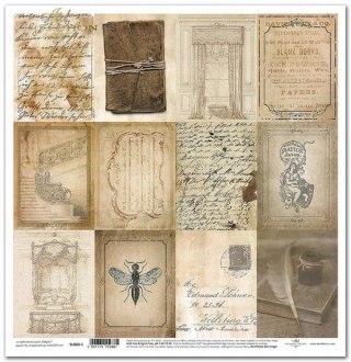 Papier do scrapbookingu 30x30cm ITD SL869