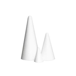 Stożek styropianowy 4x6cm - włoski (611)