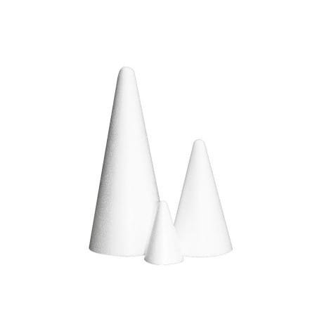Stożek styropianowy 4x6cm - włoski (611)