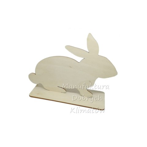 Zając na podstawce wzór 1 - 120x89mm (739)