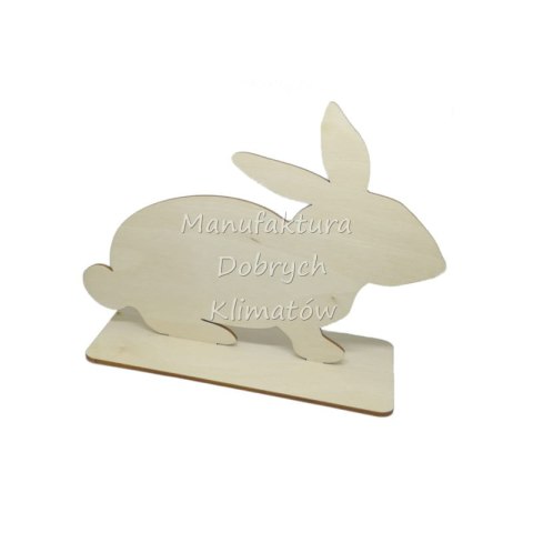 Zając na podstawce wzór 1 - 15x11 cm (740)