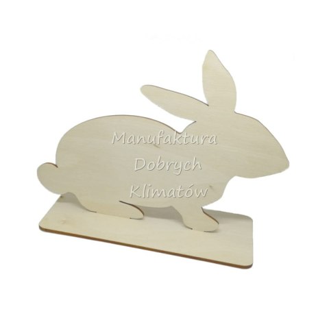 Zając na podstawce wzór 1 - 20x14,5 cm (741)