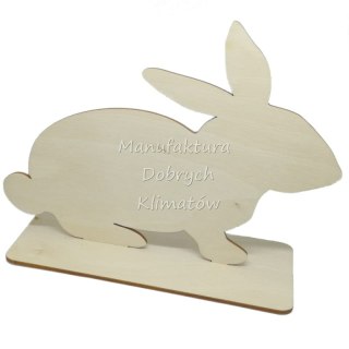 Zając na podstawce wzór 1 - 25x18 cm (742)