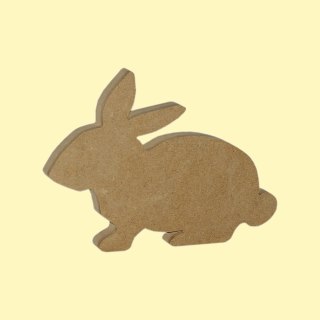 Zając siedzący 1 MDF 18mm 180mm (035)