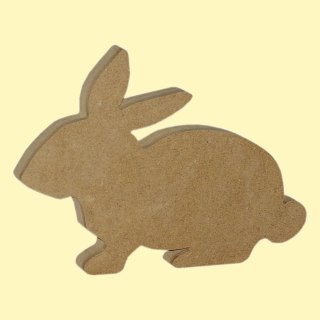 Zając siedzący 1 MDF 18mm 240mm (036)