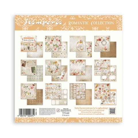 Zestaw 10 szt, papierów do scrapbookingu 30x30cm GARDEN OF PROMIS SBBL110