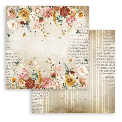 Zestaw 10 szt, papierów do scrapbookingu 30x30cm GARDEN OF PROMIS SBBL110