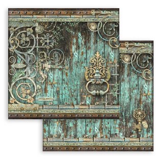 Zestaw 10 szt, papierów do scrapbookingu 30x30cm MAGIC FOREST SBBL130