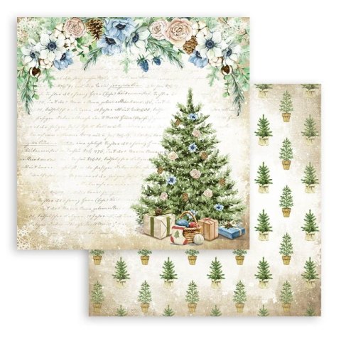Zestaw 10 szt, papierów do scrapbookingu 30x30cm ROMANTIC COZY WINTERS BBL120