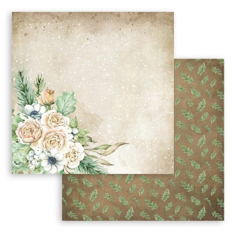Zestaw 10 szt, papierów do scrapbookingu 30x30cm ROMANTIC COZY WINTERS BBL120