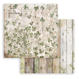 Zestaw 10 szt, papierów do scrapbookingu 30x30cm ROMANTIC GARDEN SBBL102