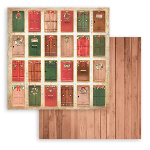 Zestaw 10 szt, papierów do scrapbookingu 30x30cm ROMANTIC HOME SBBL119