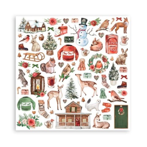 Zestaw 10 szt, papierów do scrapbookingu 30x30cm ROMANTIC HOME SBBL119