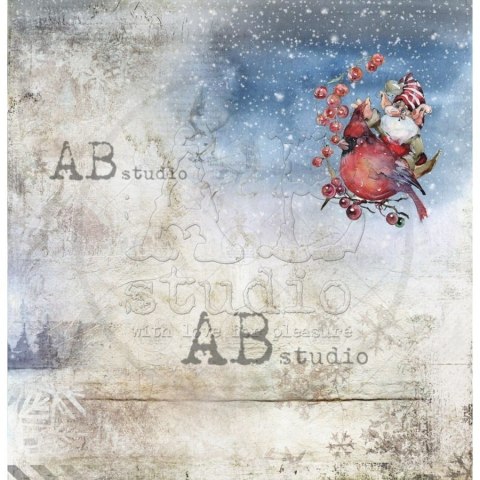 Zestaw papierów do scrapbookingu 30x30cm Holiday Cheer
