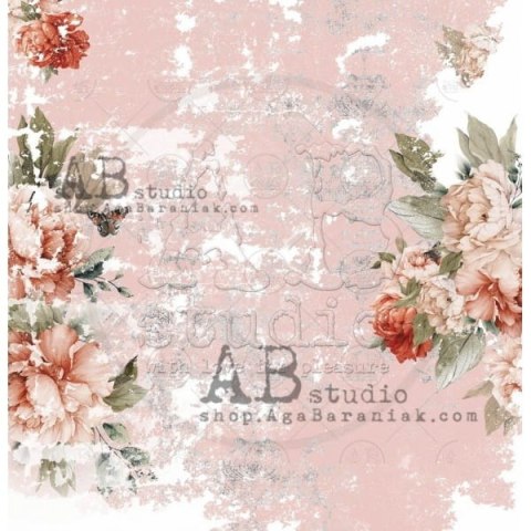 Zestaw papierów do scrapbookingu 30x30cm In love with you