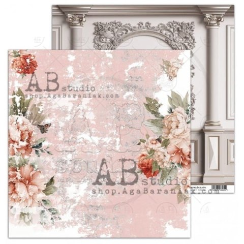 Zestaw papierów do scrapbookingu 30x30cm In love with you