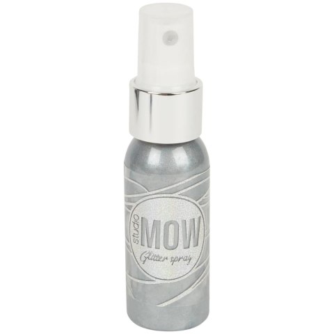 Brokat w sprayu Studio Mow - srebrny 30ml