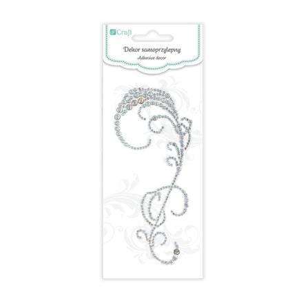 DPCraft KRYSZTAŁOWY DEKOR SAMOPRZYLEPNY - AMELIA OPALESCENT[DPDS-001]
