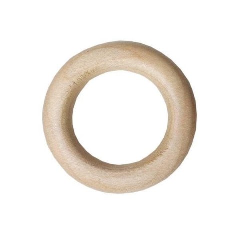Kółko drewniane do makramy 55mm