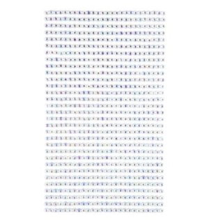 Kryształki samoprzylepne - dżety przeźroczyste opalizujące - 3mm 806szt [GRKR-039]