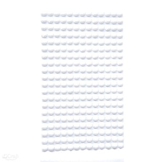 Kryształki samoprzylepne - dżety white 6mm 260szt [GRKR-057]