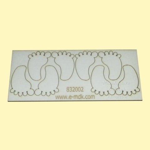 MDK T002 Stopy - stópki 4 kpl - scrapki z beermaty,
