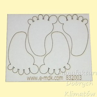 MDK T003 Stopy - stópki 2 kpl 50x35mm- scrapki z beermaty,