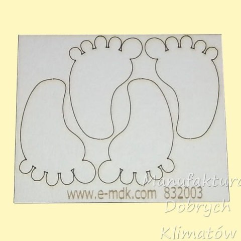 MDK T003 Stopy - stópki 2 kpl 50x35mm- scrapki z beermaty,