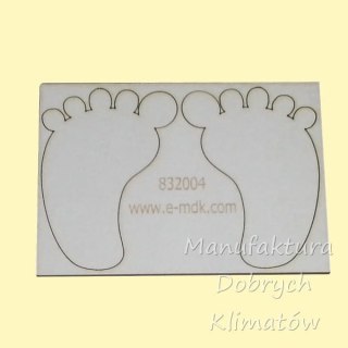 MDK T004 Stopy - stópki 1 kpl 75x53mm- scrapki z beermaty,