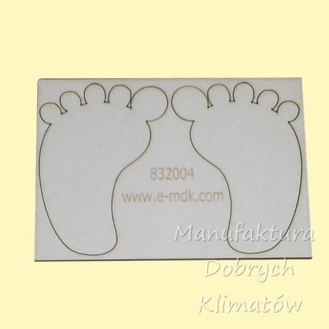 MDK T004 Stopy - stópki 1 kpl 75x53mm- scrapki z beermaty,