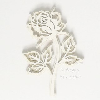 MDK T0115 Róża ażurowa 3D 54x78mm