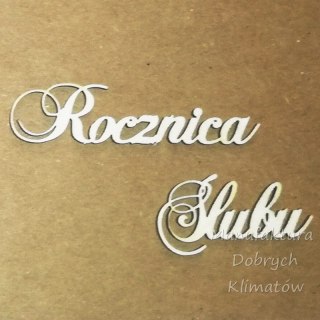 MDK T093 Napis Rocznica Ślubu