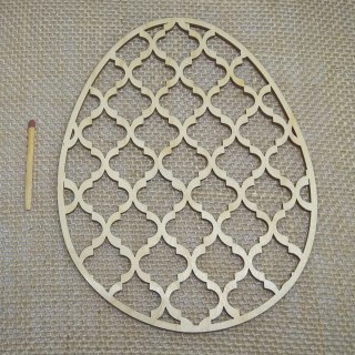 MDK01018 Jajko ornamentowe ok. 150x117mm