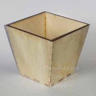 MDK0102 Pudełko na długopisy skośne małe 8,5x8,5x8cm
