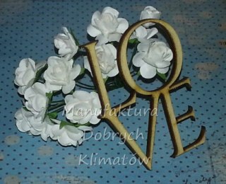MDK0105 LOVE - napis kwadratowy 75x95mm